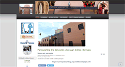 Desktop Screenshot of parroquialourdesysanjuandedios.com